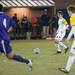 Wolverines Fabio Pereira dribbles the ball down the filed during Thursday nights game against the Niagara Purple Eagles.Courtney Sacco I AnnArbor.com 
